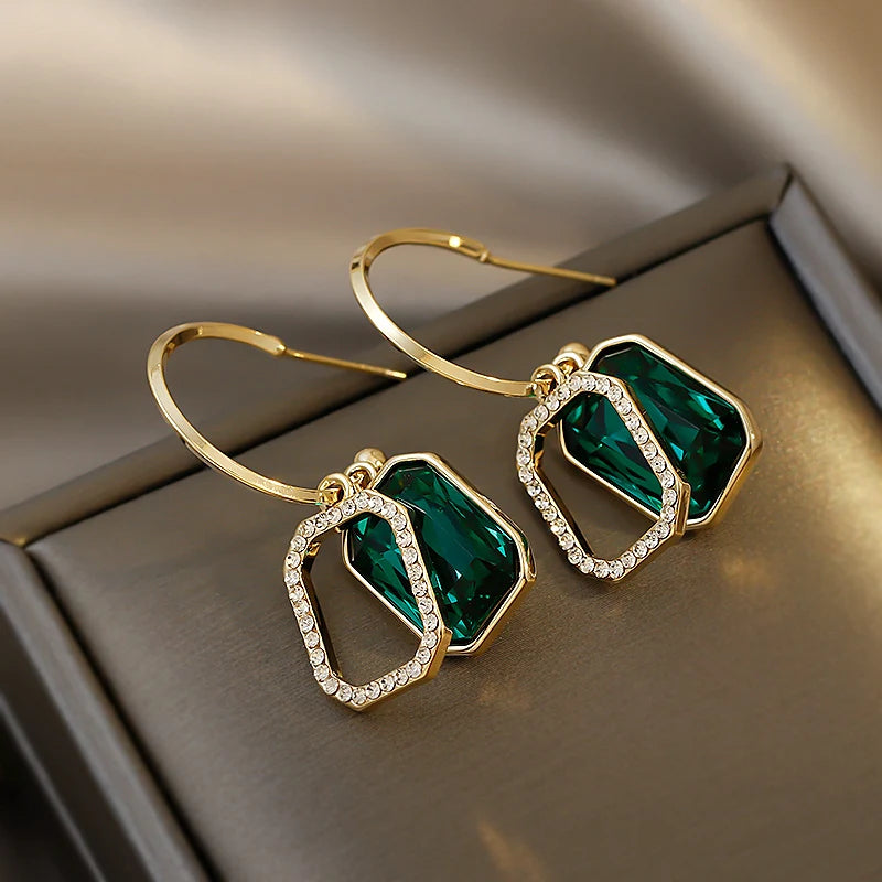 Emerald Earrings