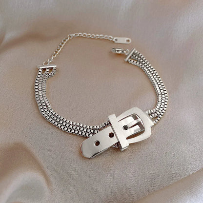 Belt Buckle Bracelet