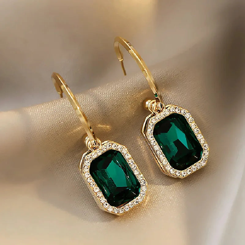 Emerald Earrings