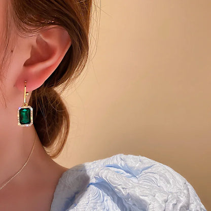 Emerald Earrings