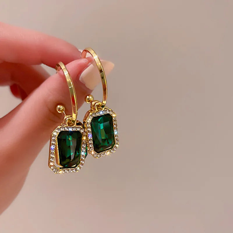 Emerald Earrings