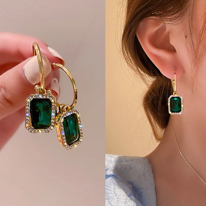 Emerald Earrings