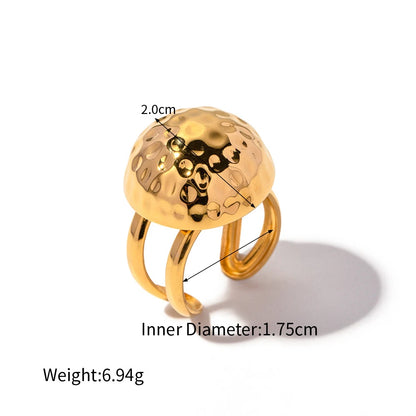 Dome Ring and Earring