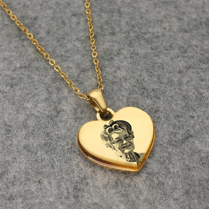 Custom Photo Pendant Necklace