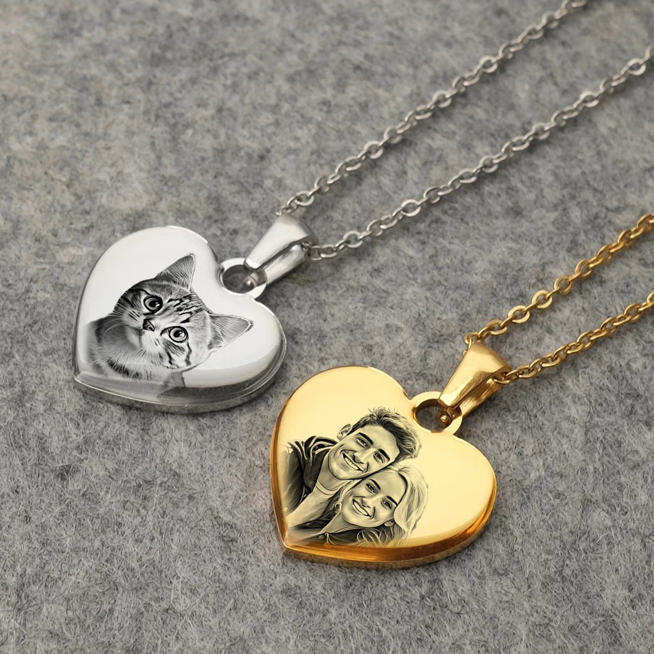 Custom Photo Pendant Necklace